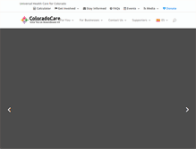 Tablet Screenshot of coloradocare.org